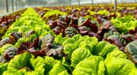 greenhouse grown lettuce spinach