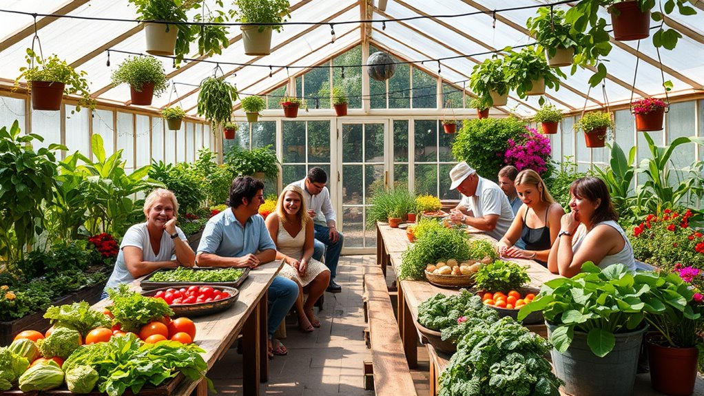 greenhouse harvest community celebration
