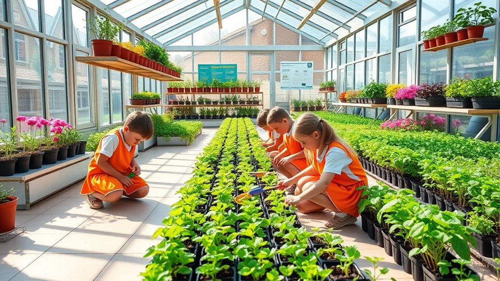 greenhouse learning fosters sustainability