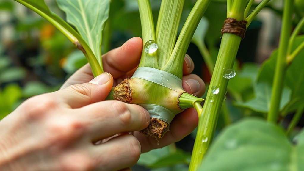 greenhouse plant grafting methods