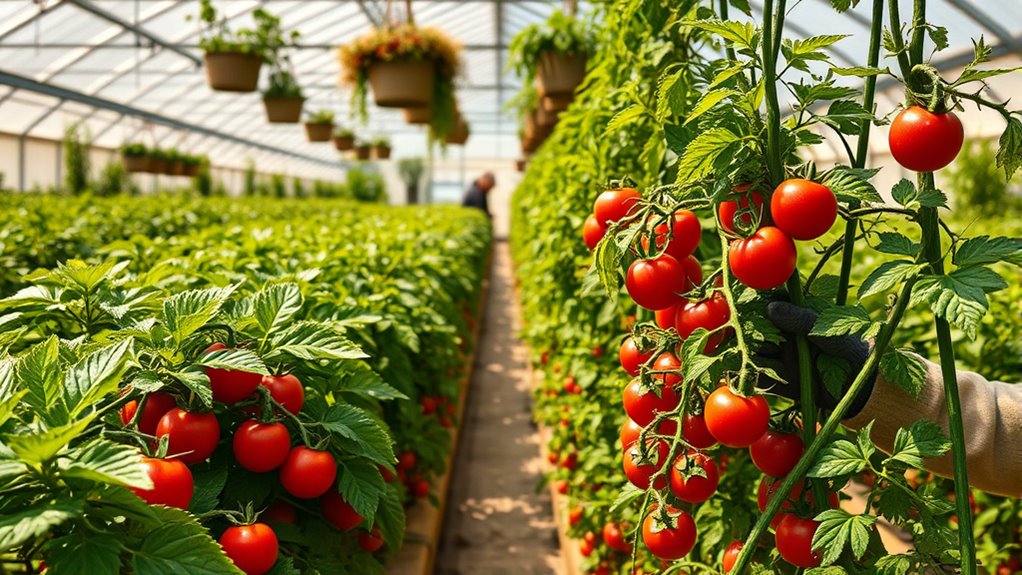 greenhouse tomato growing tips