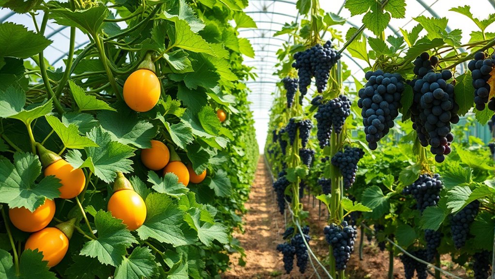 greenhouse vine crop management