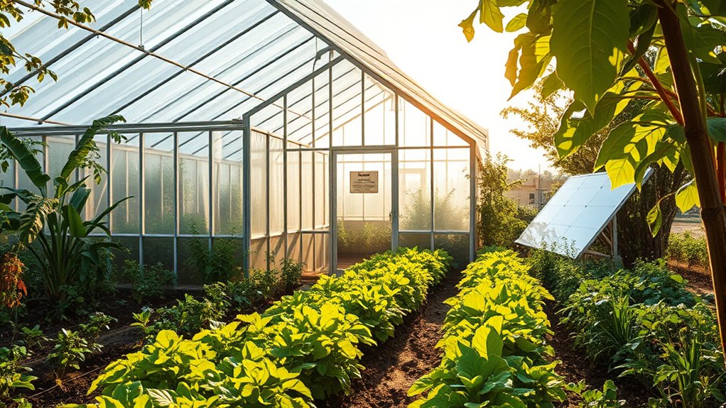 greenhouses ensure emergency food security