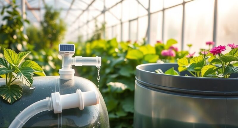 greywater rain greenhouse