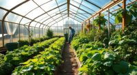 grow local greenhouse food