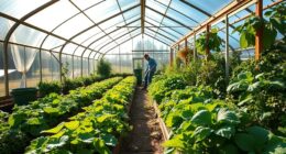 grow local greenhouse food