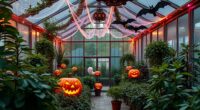 halloween greenhouse decoration ideas