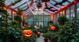 halloween greenhouse decoration ideas