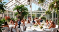 hosting events in greenhouses