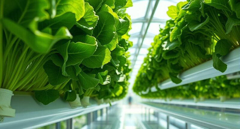 hydroponic greens rapid growth