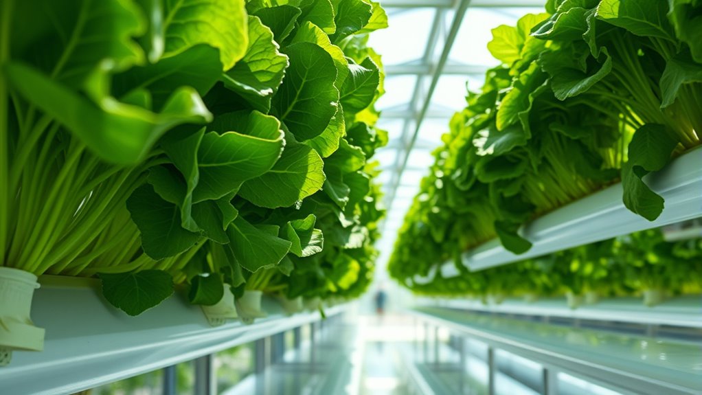 hydroponic greens rapid growth