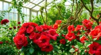 indoor greenhouse flowering plants
