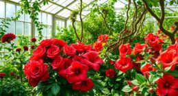 indoor greenhouse flowering plants