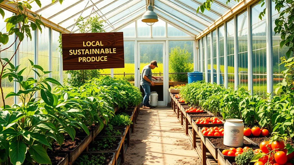 local sustainable greenhouse business