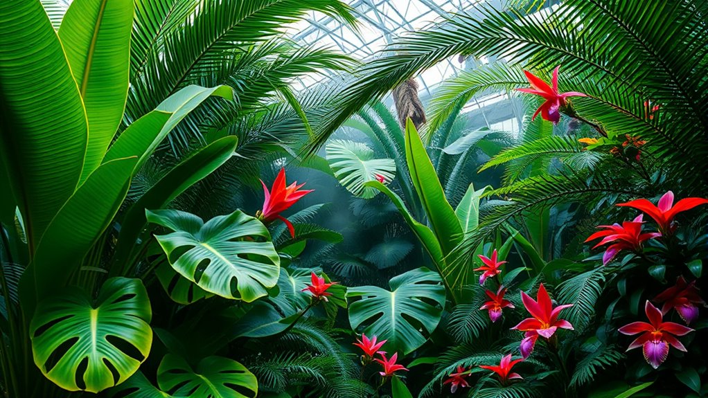 maintain humidity and lighting