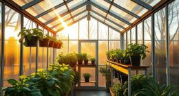 maximize greenhouse light efficiency