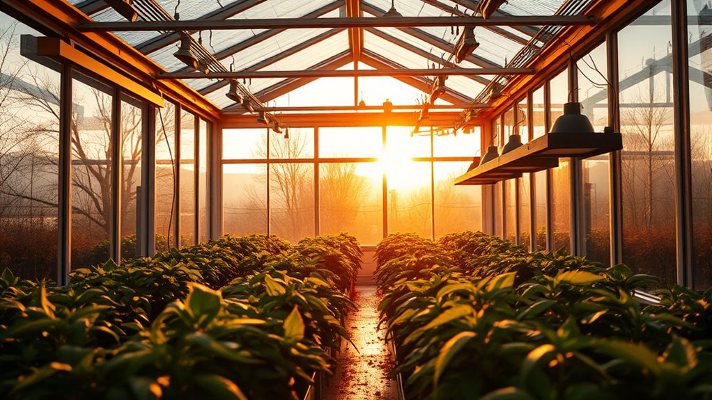 maximize seasonal and artificial lighting