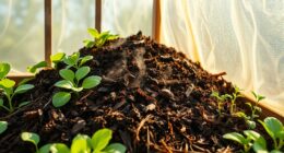 natural greenhouse compost heating