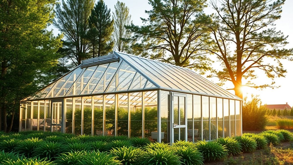 optimal greenhouse placement and orientation