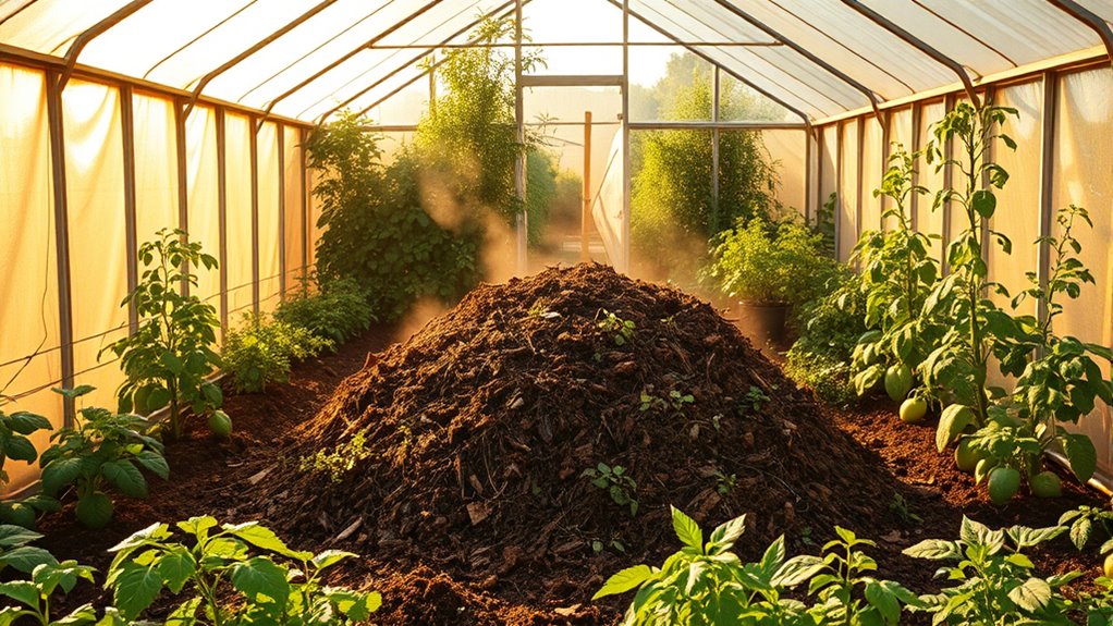 optimized compost heat management
