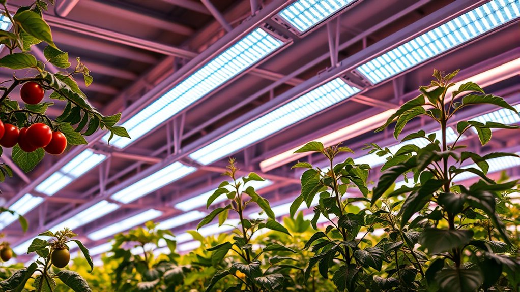 optimized led greenhouse lighting