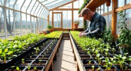 preparing greenhouse for spring