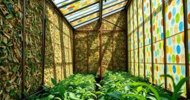 recycled materials greenhouse insulation