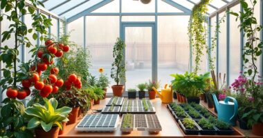 seasonal greenhouse gardening plans
