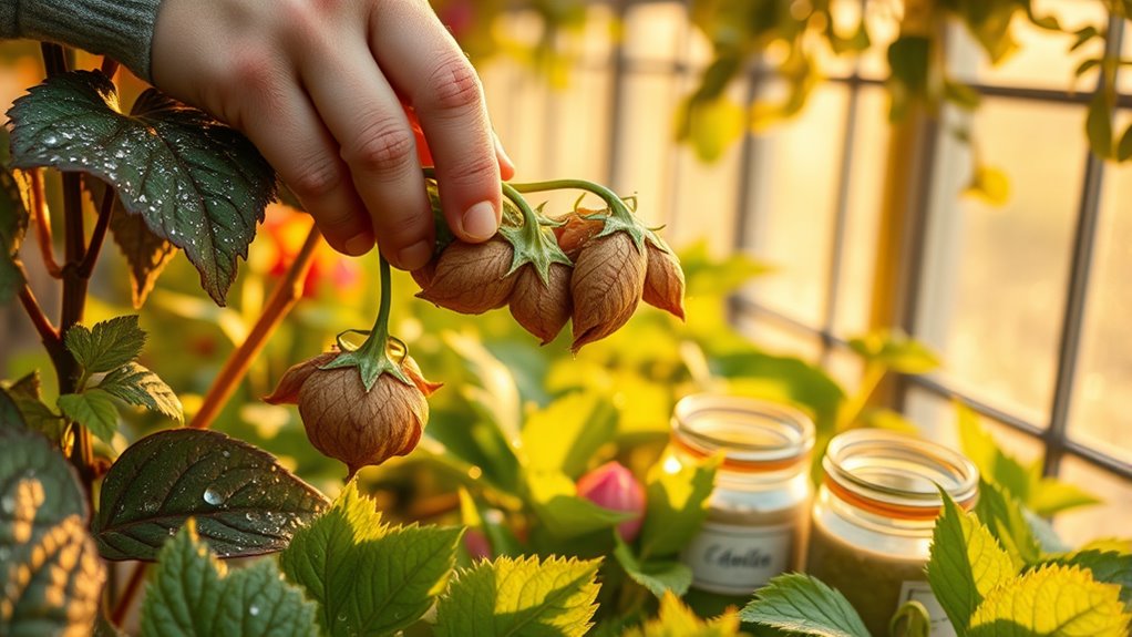 seed saving greenhouse plants