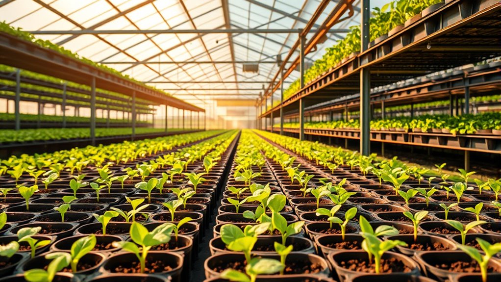 seedling growth begins indoors