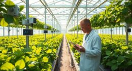 sensor driven greenhouse management