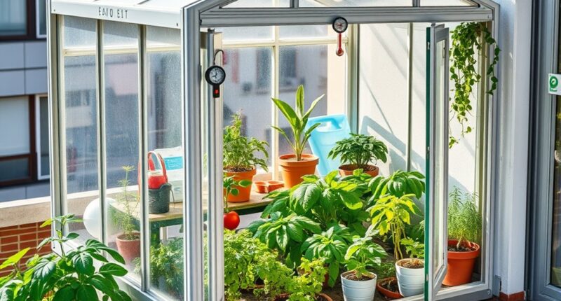 small portable greenhouse solutions