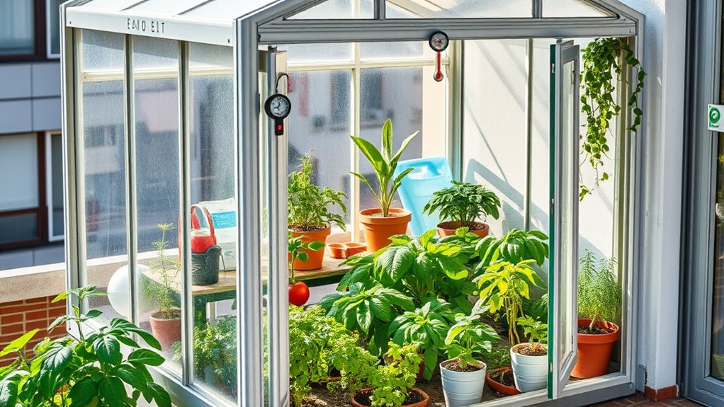 small portable greenhouse solutions