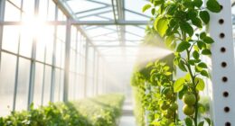 soilless greenhouse aeroponics