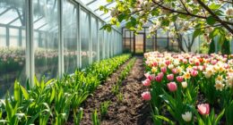 spring garden transition process