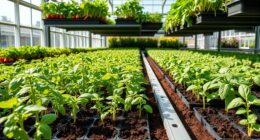 spring greenhouse crop selection