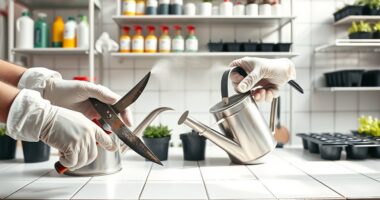 sterilize and store equipment