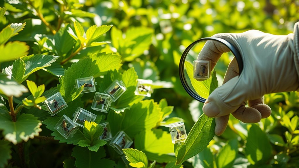 strategic trap placement and inspections