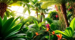 summer tropical plant cultivation
