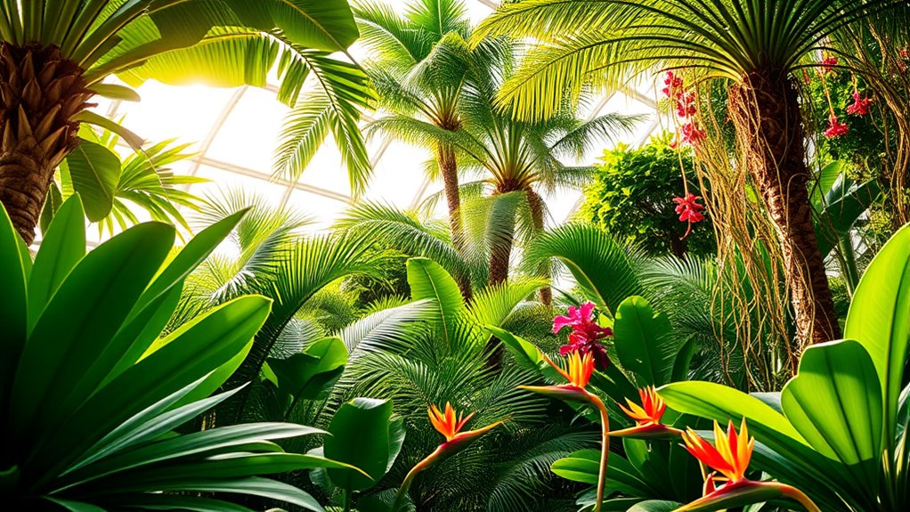 summer tropical plant cultivation