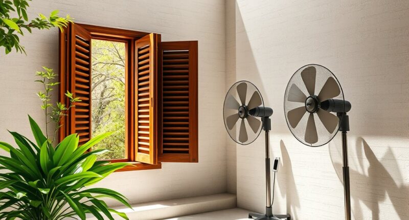 ventilation sustainable cooling methods