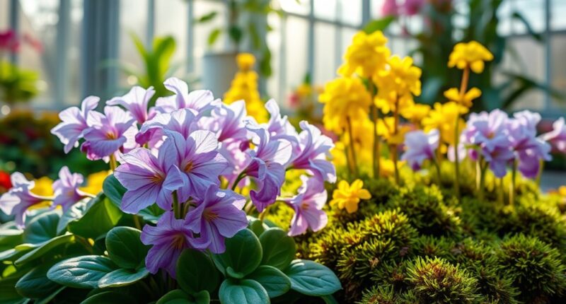 winter greenhouse flower varieties