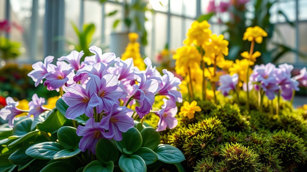 winter greenhouse flower varieties