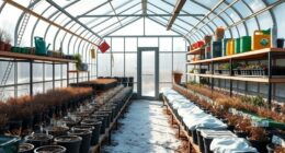 winter greenhouse maintenance tips