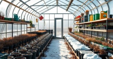 winter greenhouse maintenance tips