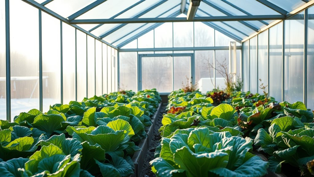 winter greenhouse plant care