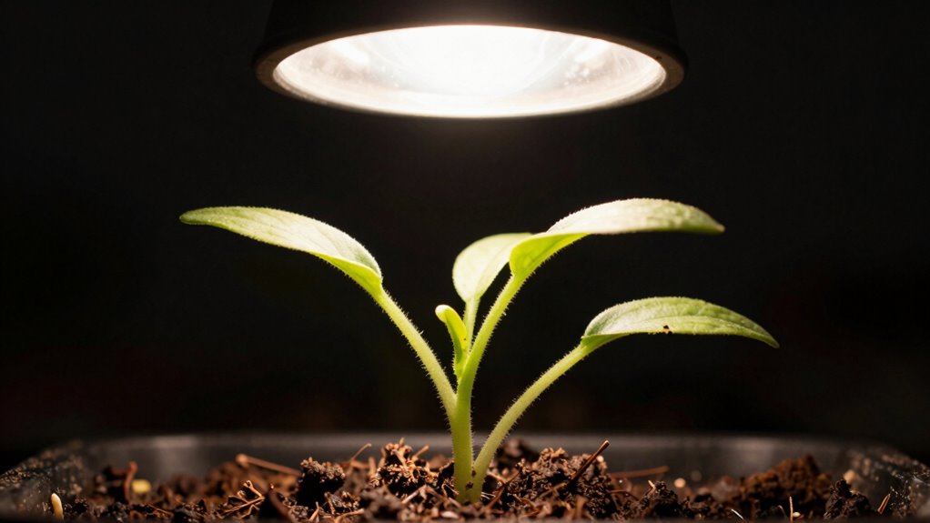 adjust light distance and intensity