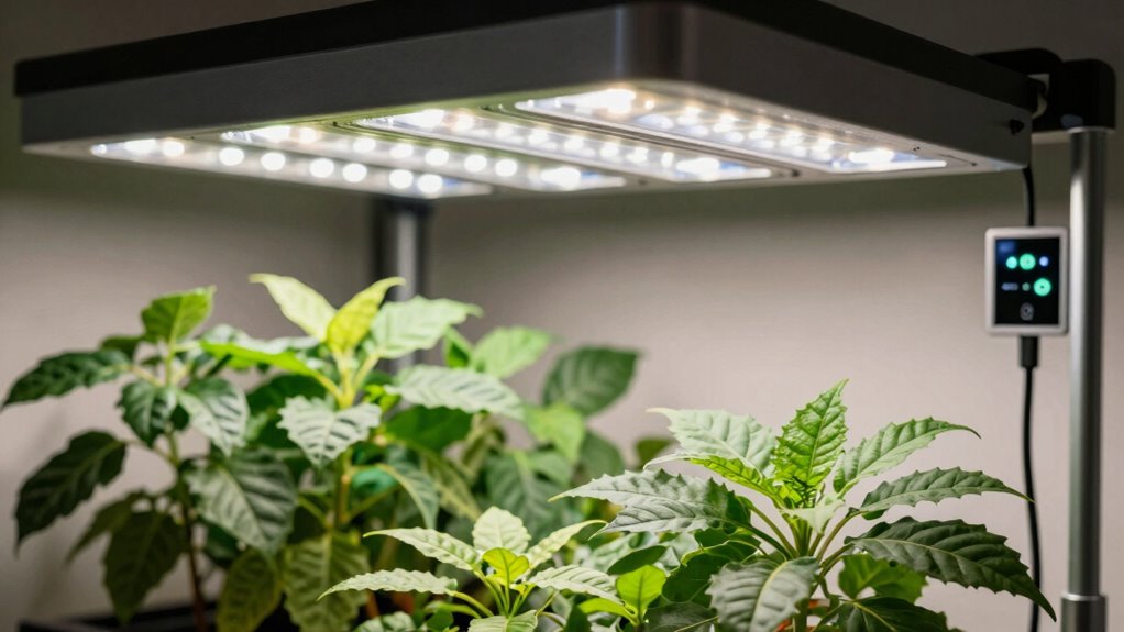 adjust light for growth stages