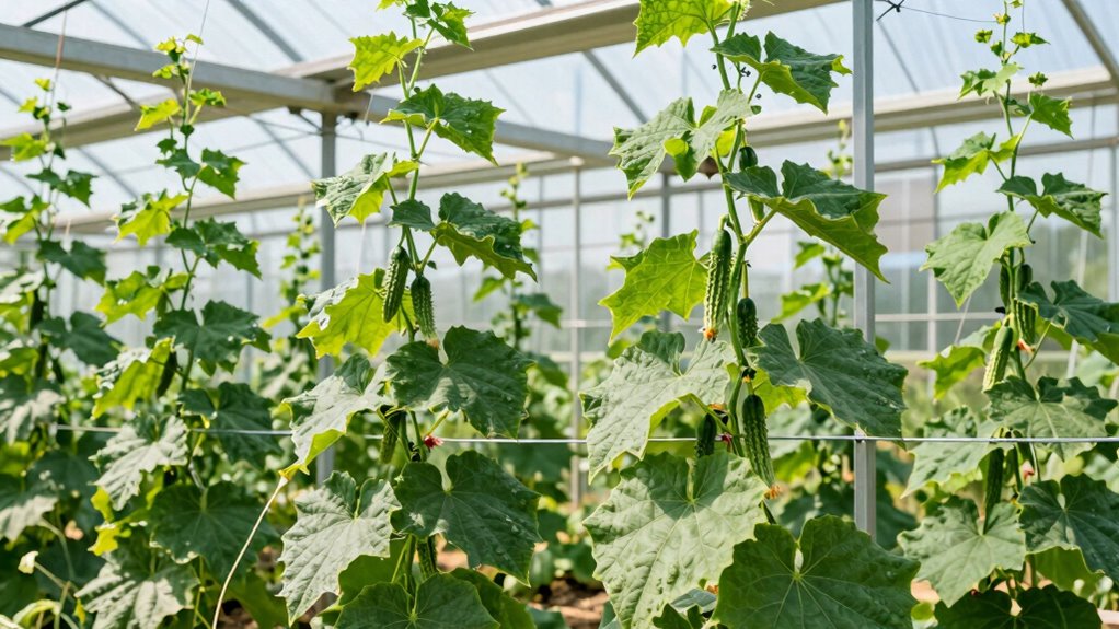 adjust vine support and pruning