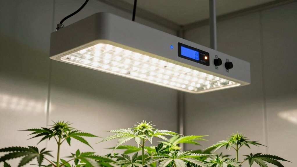 adjustable efficient grow lighting